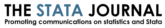 The Stata Journal: Promoting communications on statistics and Stata